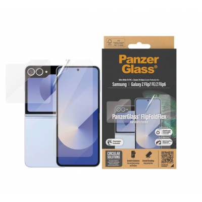 PanzerGlass Γυαλί προστασίας Glass & Φίλμ Fullcover Case Friendly Fingerprint 0.3MM για Samsung Galaxy Z Flip 7 FE / Flip 6 - Glass & Film - ΔΙΑΦΑΝΟ - PG-7370